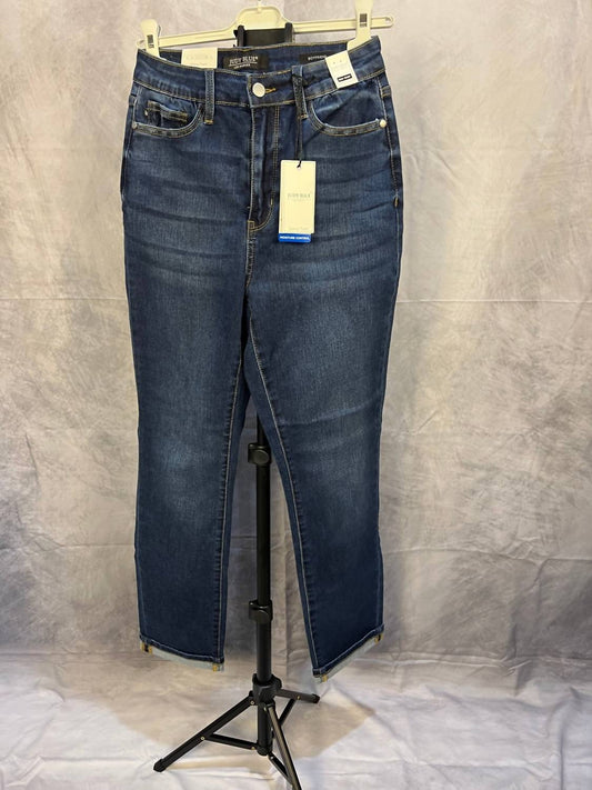 Judy Blue - Women's Cool Denim Cuffed Boyfriend Jean