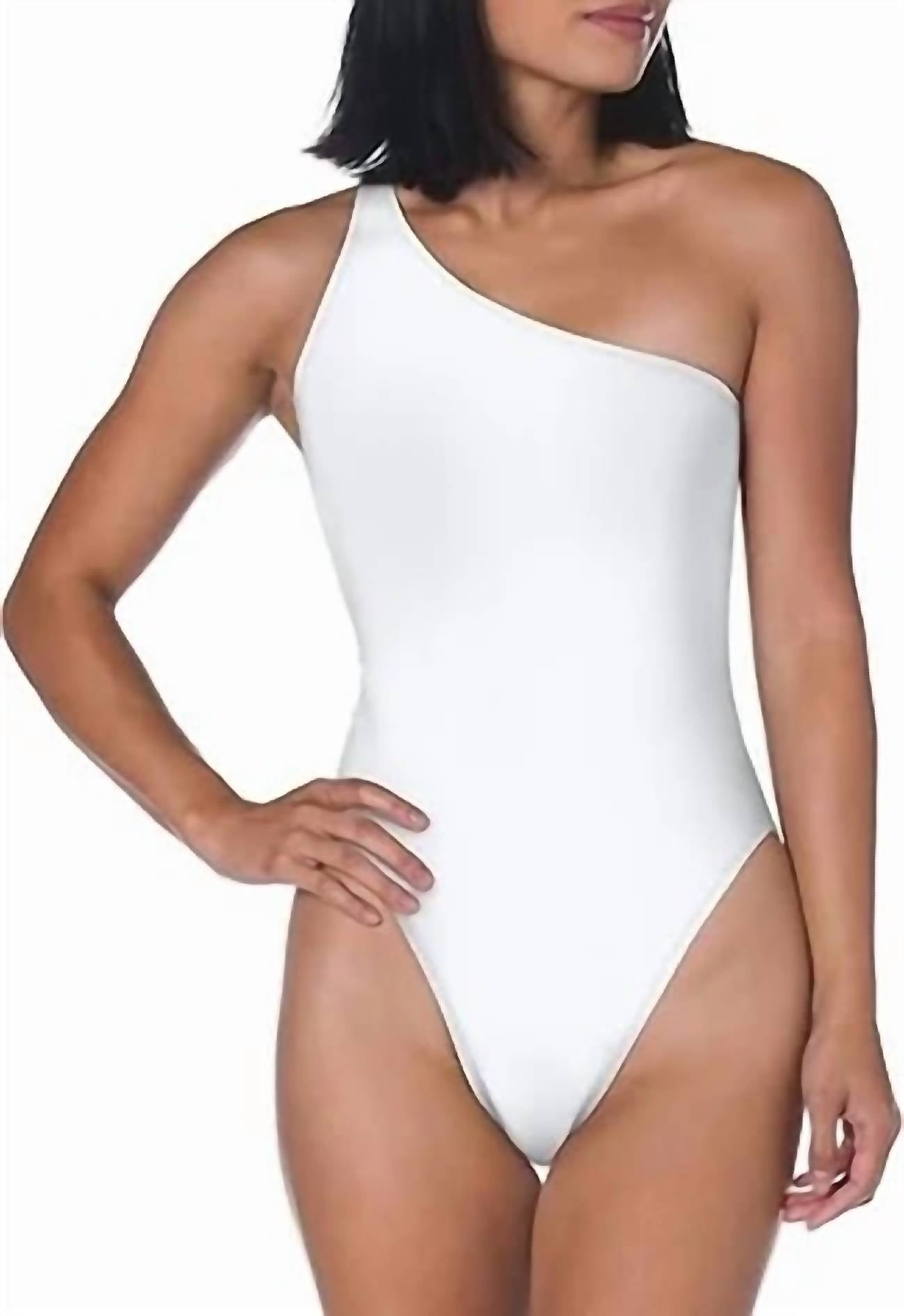 Norma Kamali - Mio One Shoulder Swimsuit