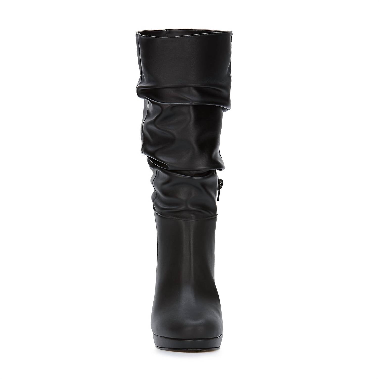 Andrea - Women's High Heel Tall Slouch Boots