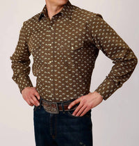 Roper - Men's Button Down Long Sleeve Shirt