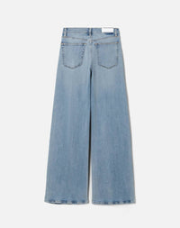 Re/Done - Mid Rise Wide Leg Jeans