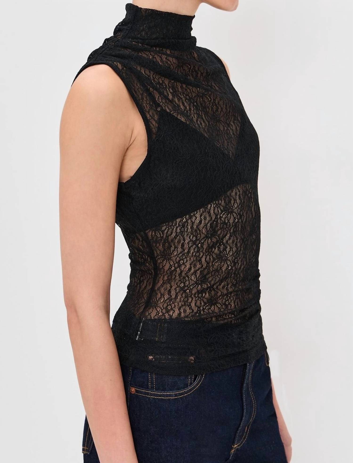 Veronica Beard - Mylie Lace Sleeveless Top