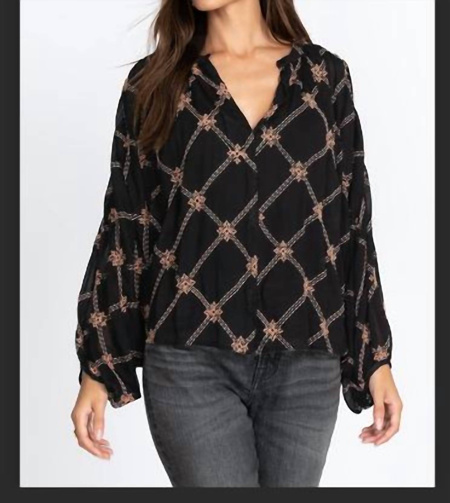 Johnny Was - Iman Button Down Shirt