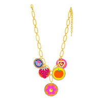 Tova - Women's Starburst Charm Necklace