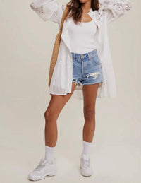Listicle - Enchanted Lace Mini Dress