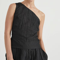 Third Form - Rolling Wave One Shoulder Top