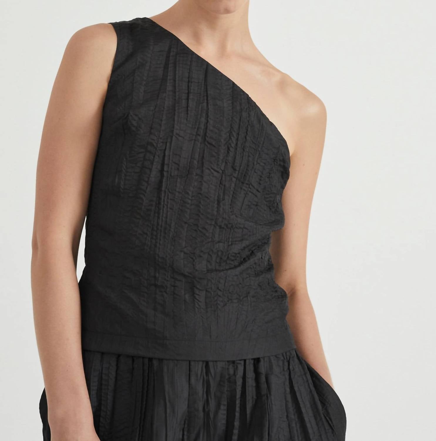 Third Form - Rolling Wave One Shoulder Top