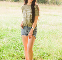 KanCan Sophie High Rise Shorts in blue - women's shorts - detail view