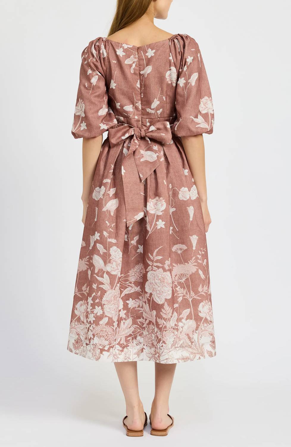 En Saison - Monet Floral Twist Bust Cutout Dress