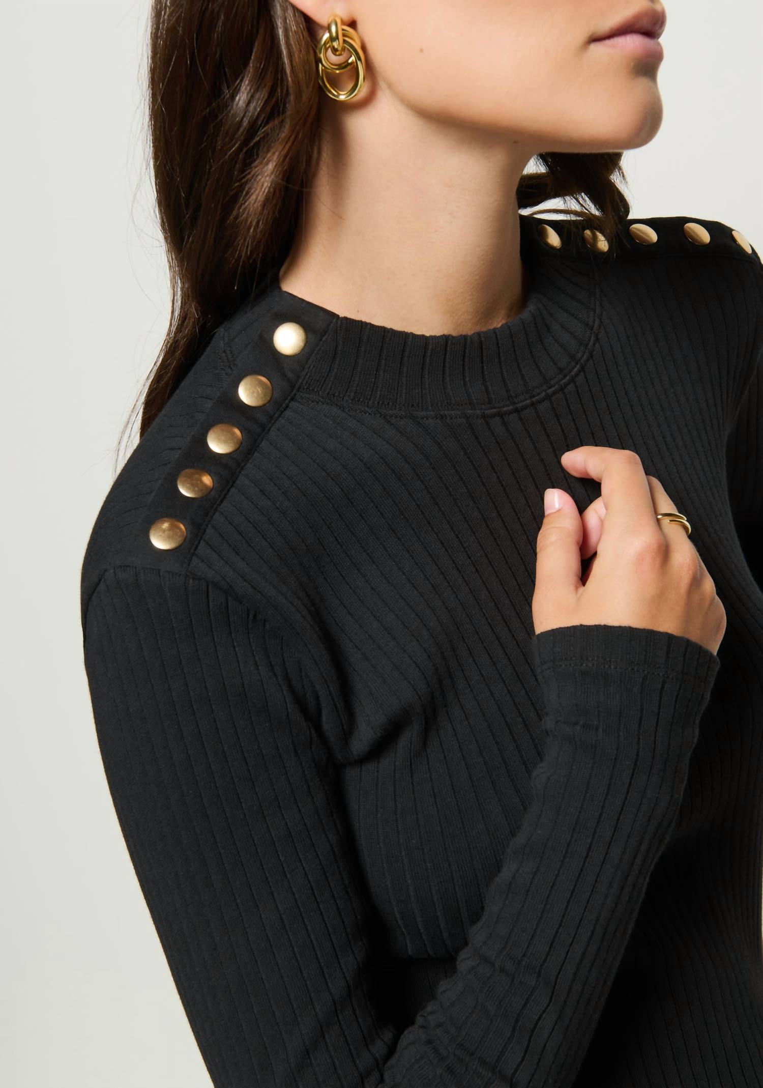 Nation LTD Palmer Dress in jet black - women's dress - view 4