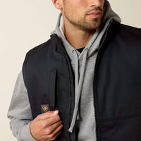 ARIAT Rebar Duracanvas Vest in black - men's jacket - view 4