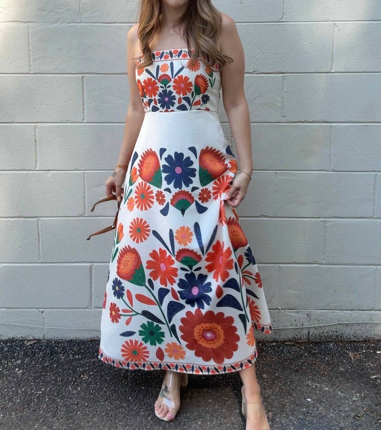 Sundayup - Willow Floral Midi Dress