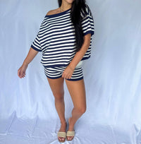Le Lis - The Harbor Breeze Knit Shorts Set