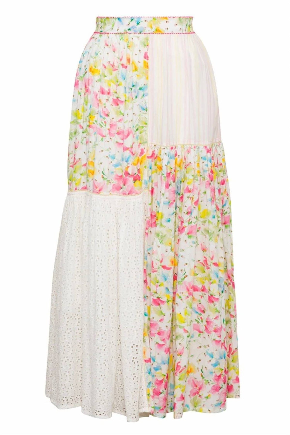 Bytimo - Patchwork Maxi Skirt