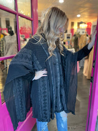 Young Threads - Bohemian Tapestry Poncho