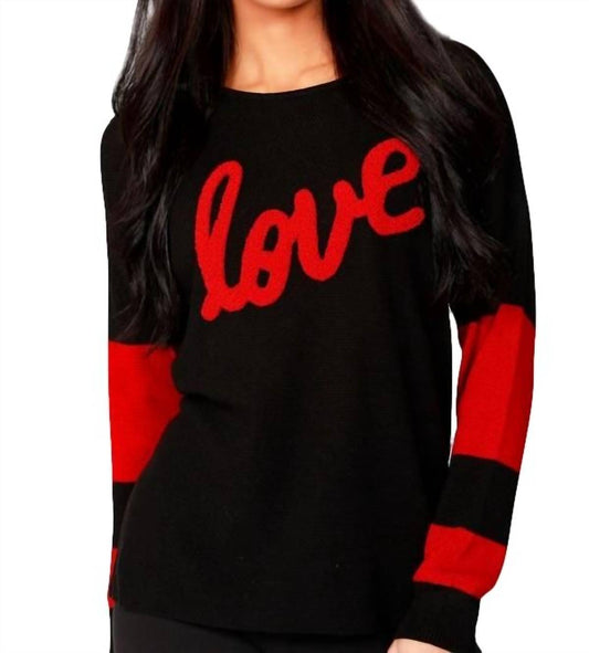 Love Scoop Neck Pullover