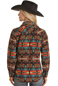 Powder River - Wool Aztec Jacquard Shirt Jacket