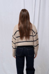 Dress Forum - Lori Striped Cardigan