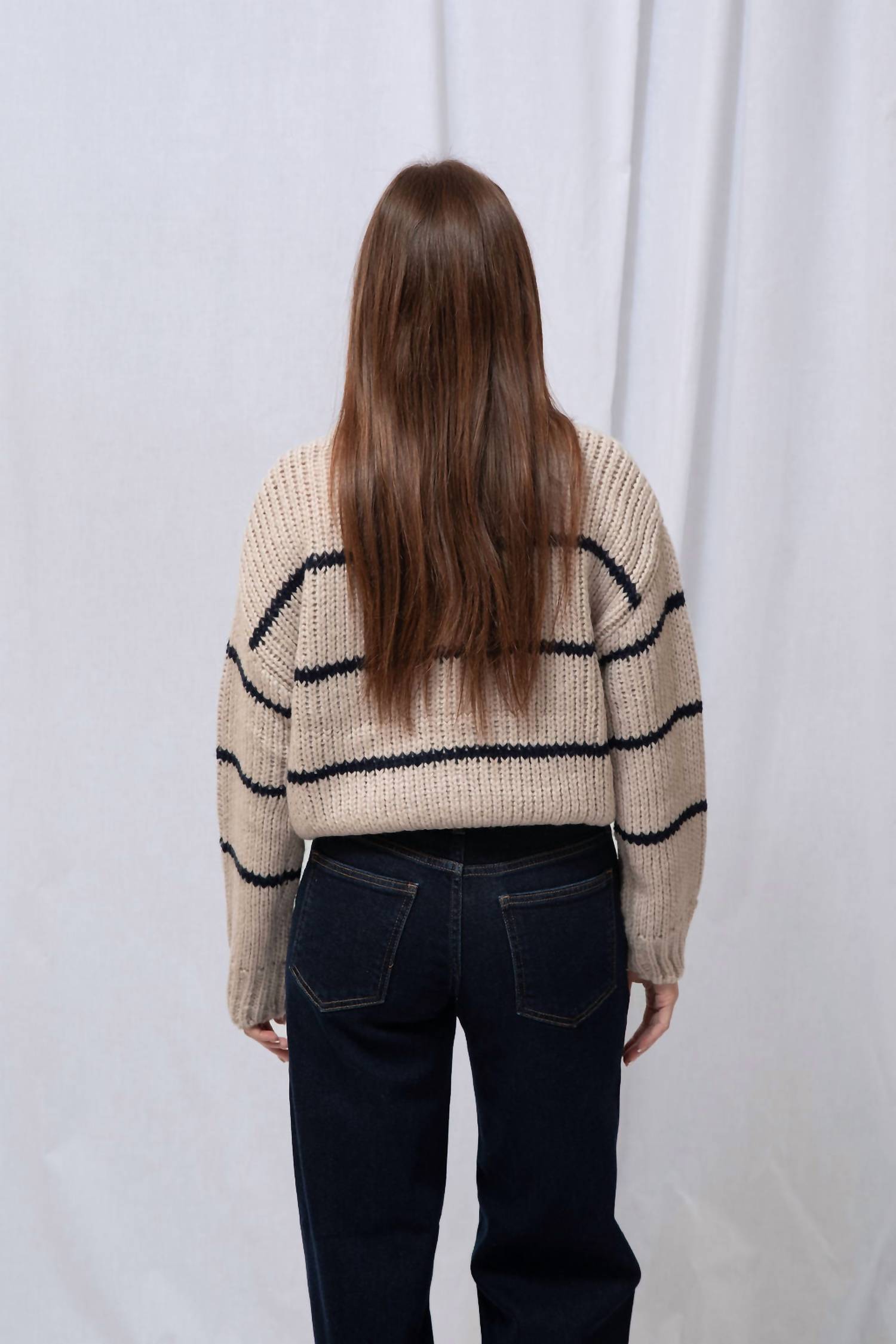 Dress Forum - Lori Striped Cardigan