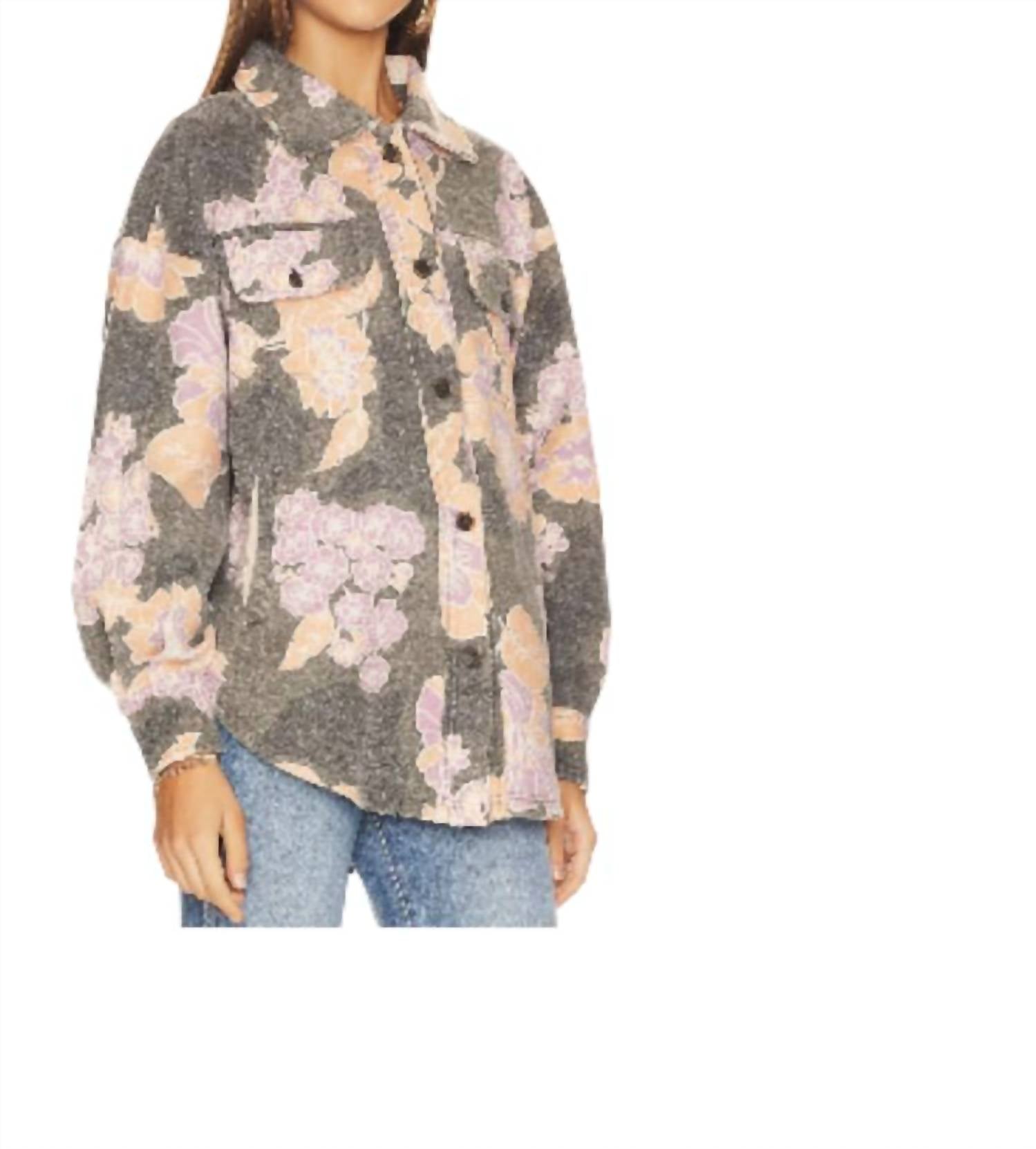 Free People - Printed Ruby Shirt Jacket