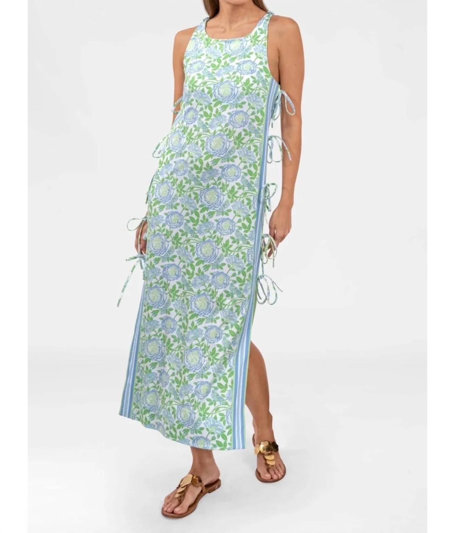 Gretchen Scott - Sleeveless Tie Maxi Dress