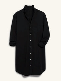 Frank & Eileen - Mary Ruffle Denim Mini Shirtdress