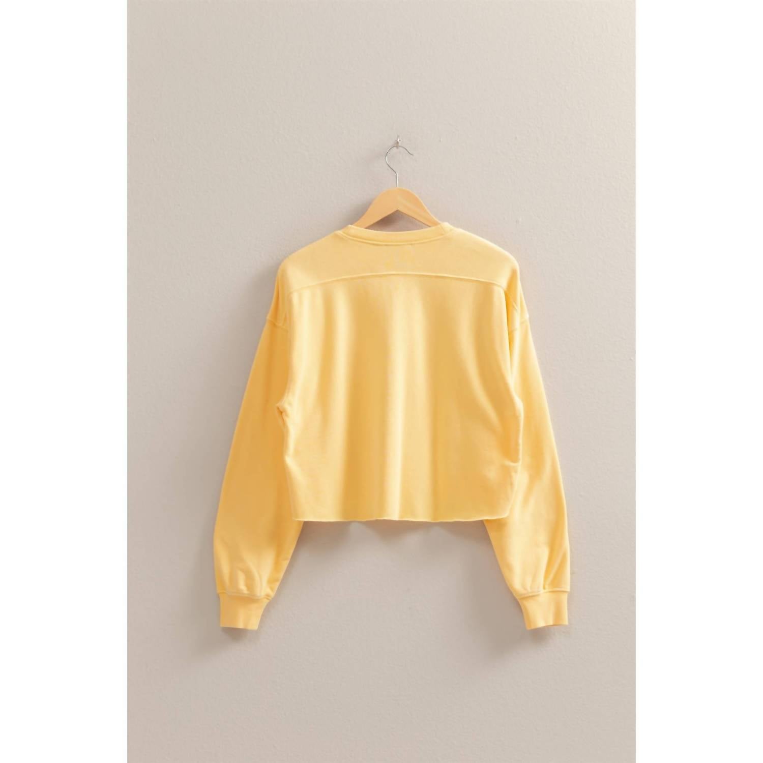 Hyfve - Women's Khya Oversized Cropped Sweatshirt