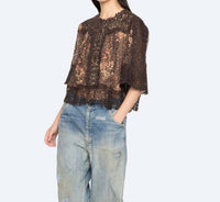 Sea - LUISA PRINT TOP