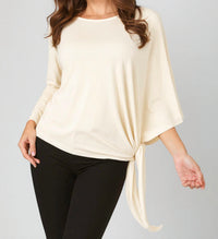 Angel Apparel - Asymmetrical Tunic Top