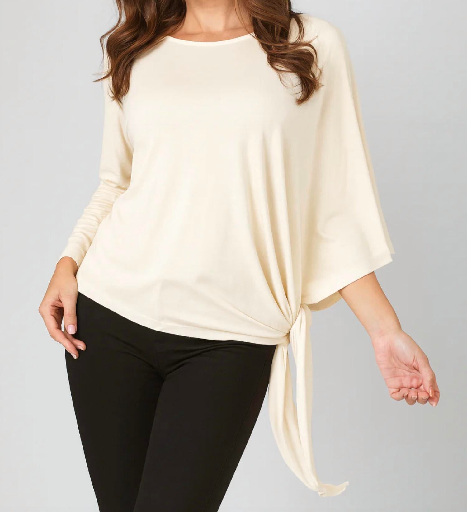 Angel Apparel - Asymmetrical Tunic Top