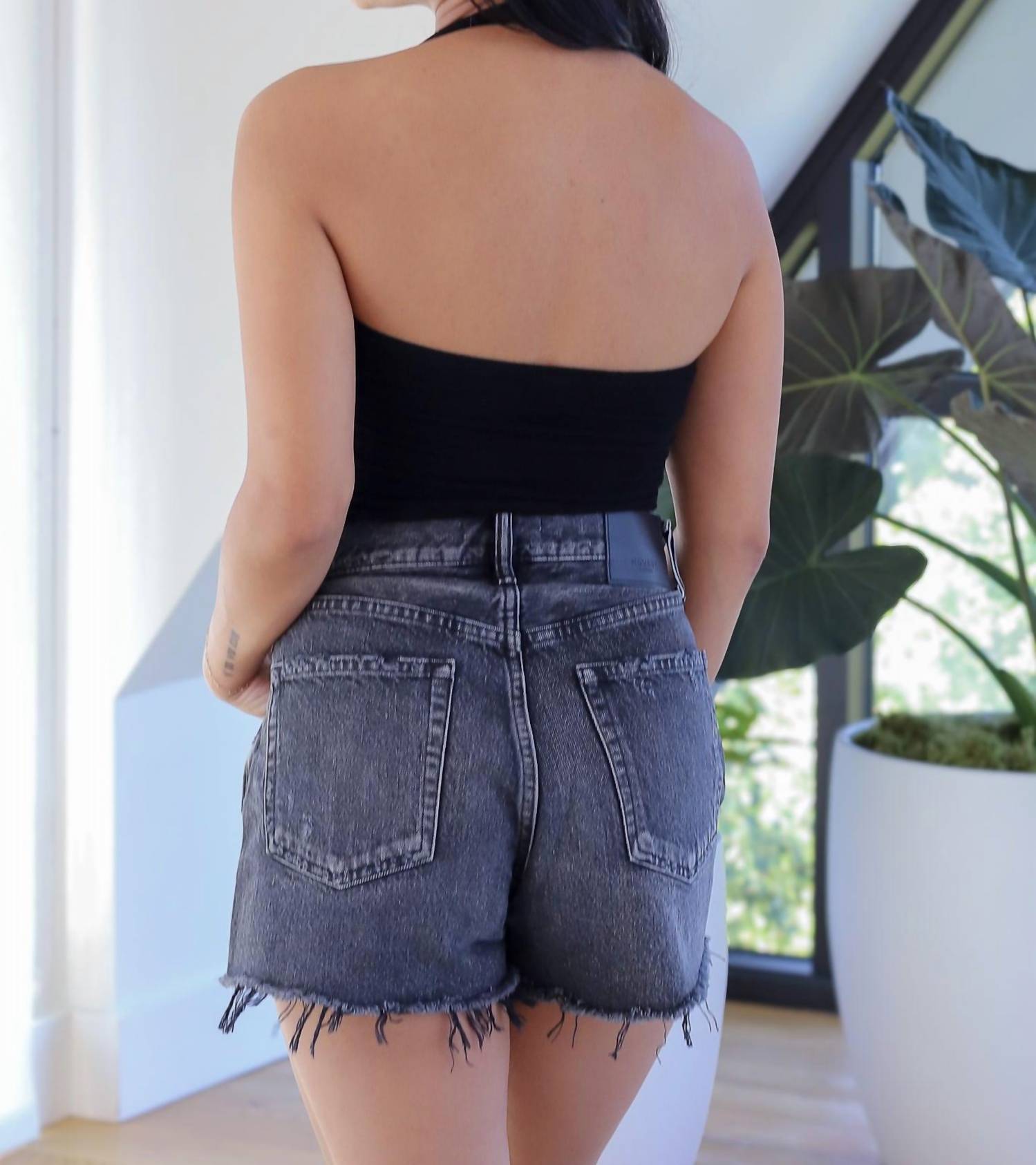 Michael Lauren - Brauner Halter Tube Top