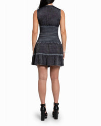 Nicole Miller - Garment Dyed Sleeveless Mini Dress