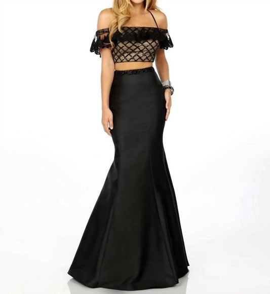 Karishma Creations - Two-piece Elegant Prom Dress