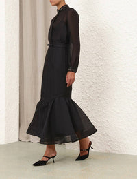 Zimmermann - Hypnotic Panelled Pencil Skirt