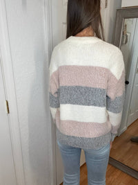 Michelle Mae - Carrie Cozy Block Sweater