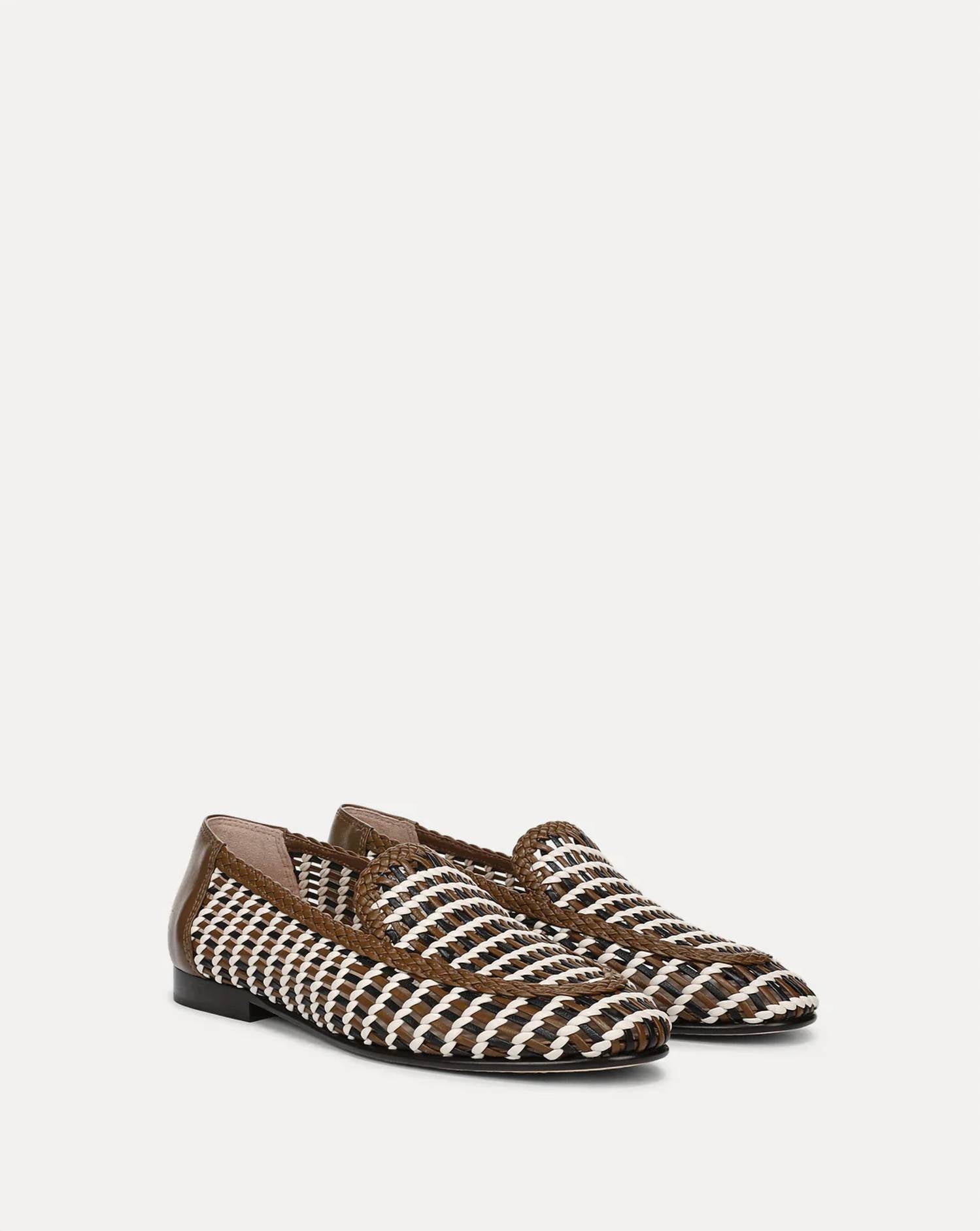 Veronica Beard - Women's Prilla Woven Leather Loafer