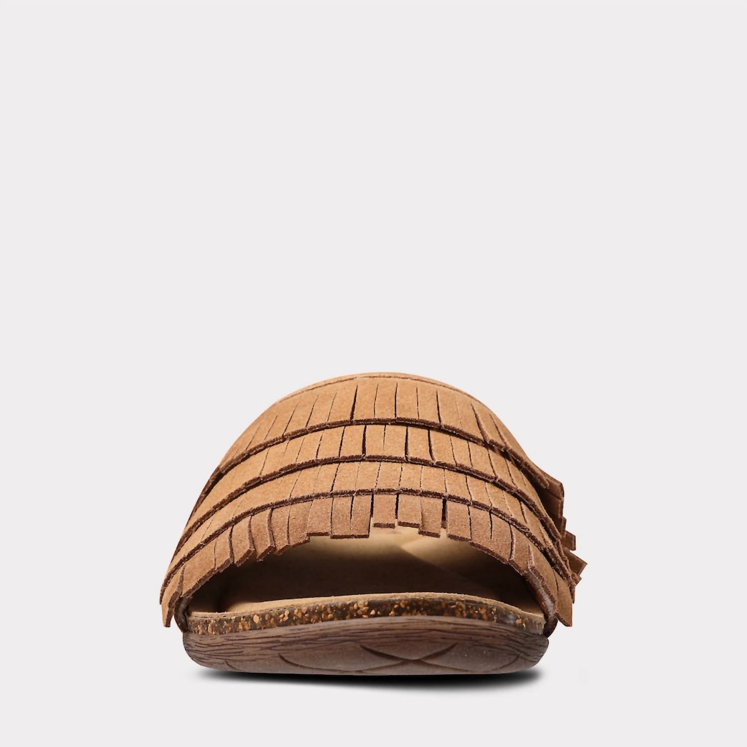 Mykos Women's Clea Slide Sandal in chestnut - women's sandal - view 4