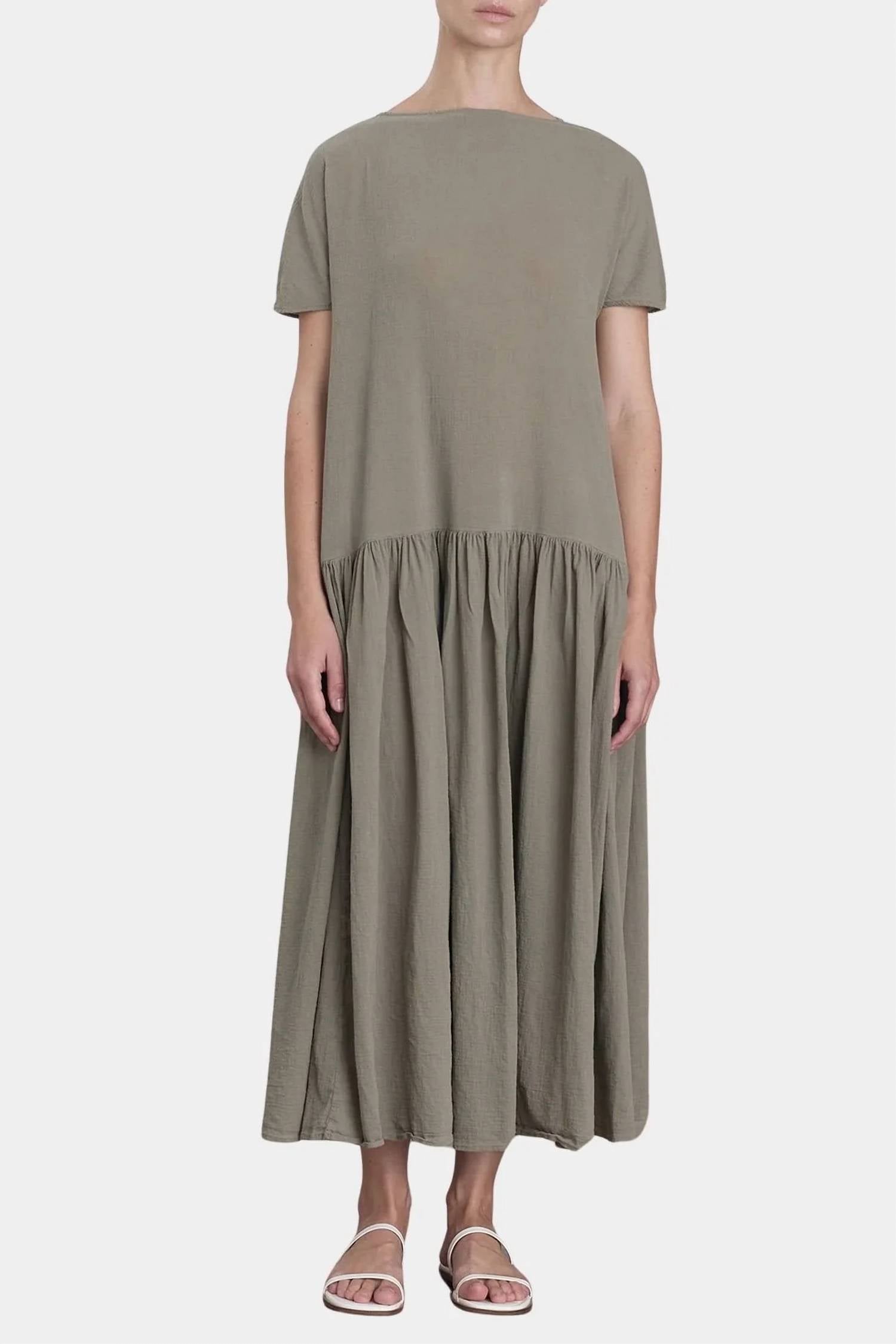 Black Crane - New Easy Midi Dress