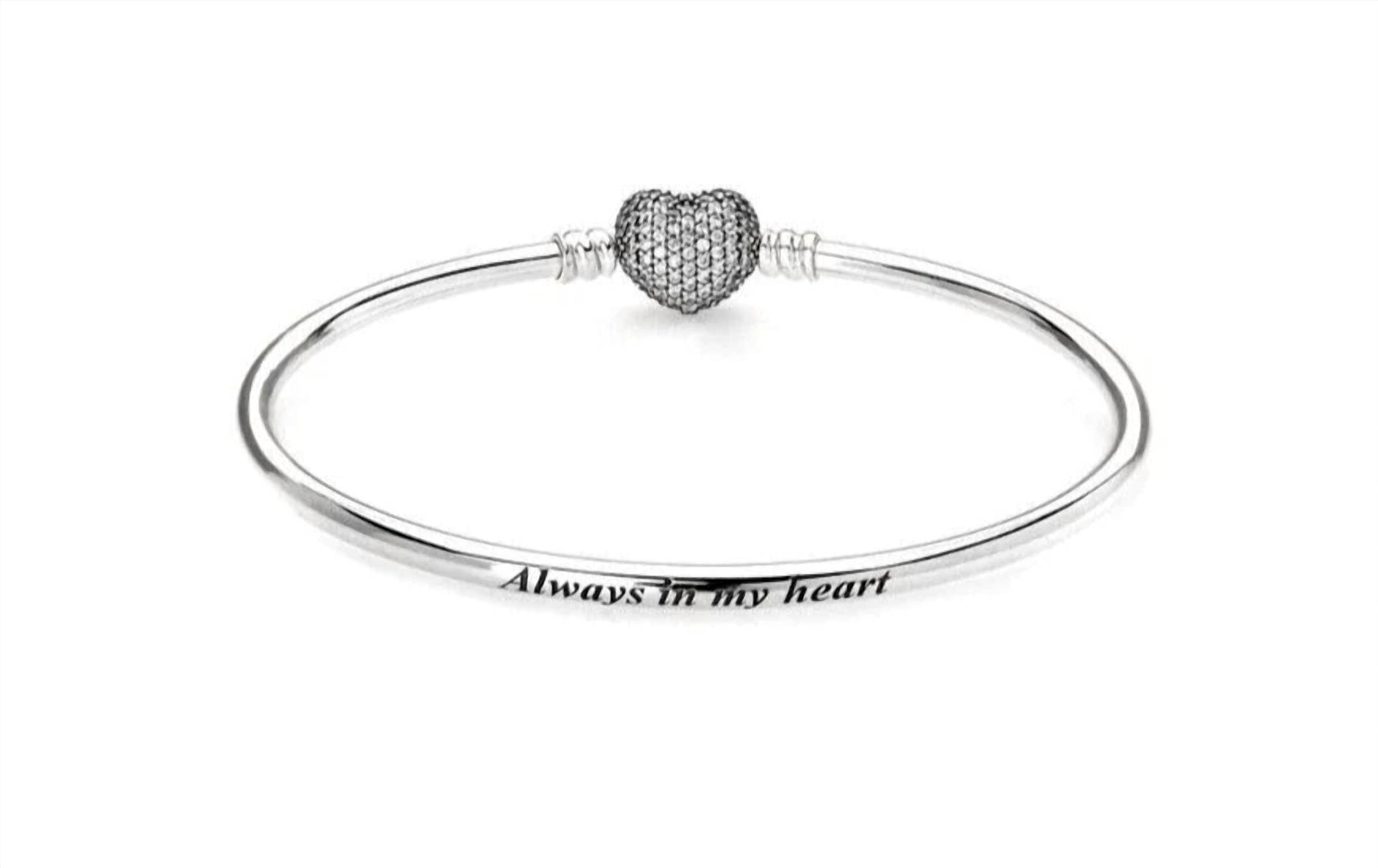 Pandora - Women's Always In My Heart Bangle Bracelet