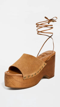 Free People - Women's Front Row Wrap Platform Clogs