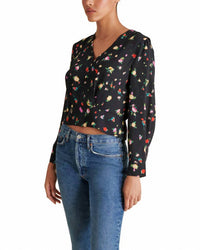 STEVE MADDEN Rayne Top - women's long sleeve top - alternate view