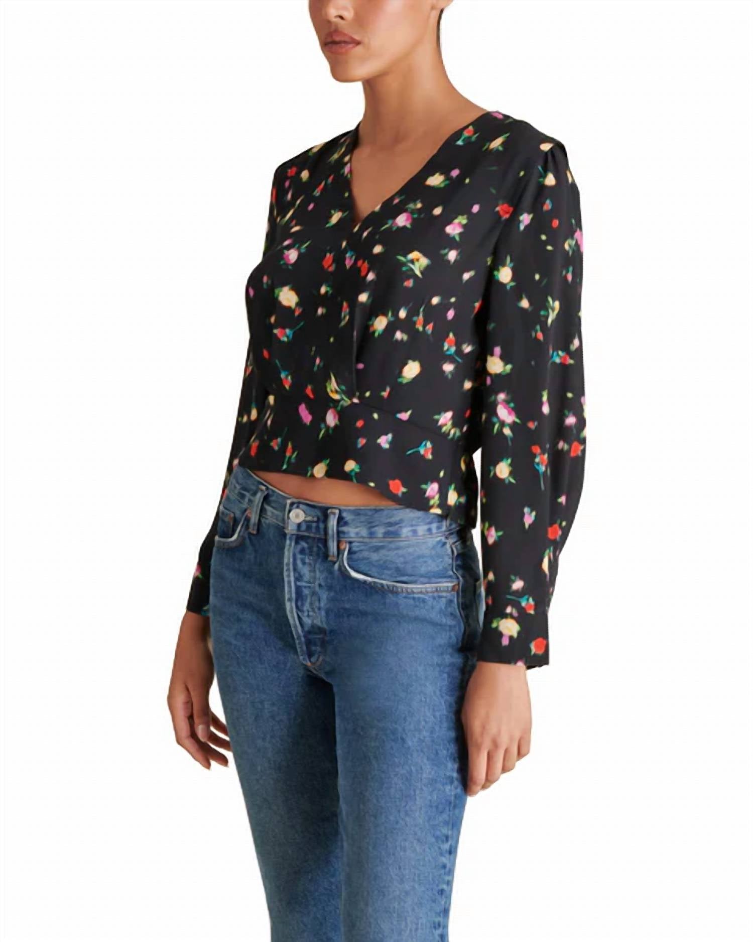 STEVE MADDEN Rayne Top - women's long sleeve top - alternate view