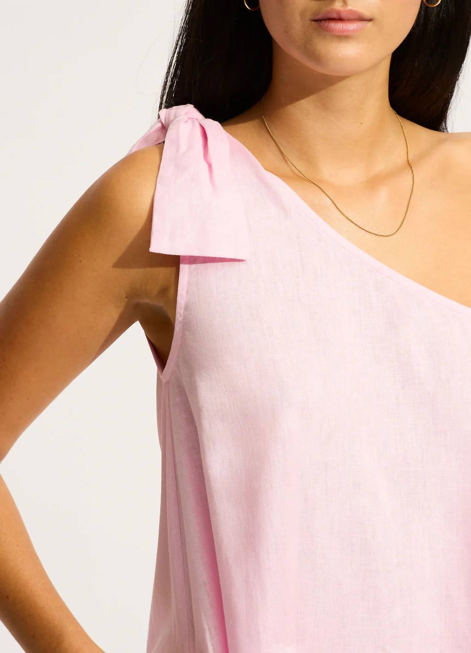 Seafolly - One Shoulder Mini Dress