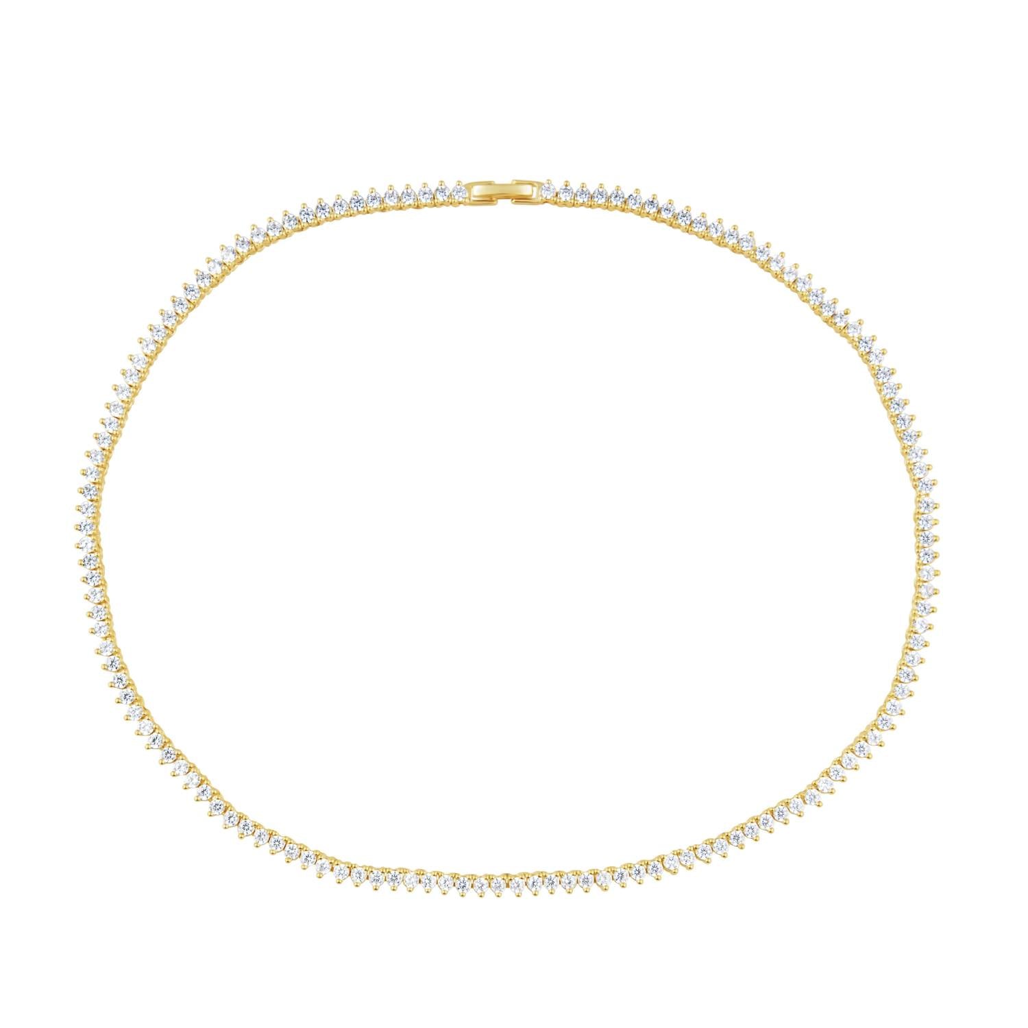 Sahira Jewelry Design - Women's Melinda Tennis Necklace