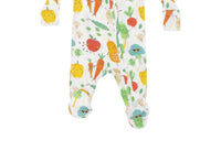 Angel Dear - Kid's Fall Veggies 2 Way Zipper Footie