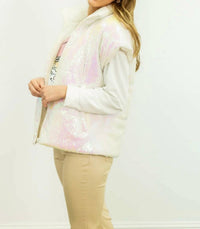 Southern Grace - Women's Mariana Sequin Puffer Vest