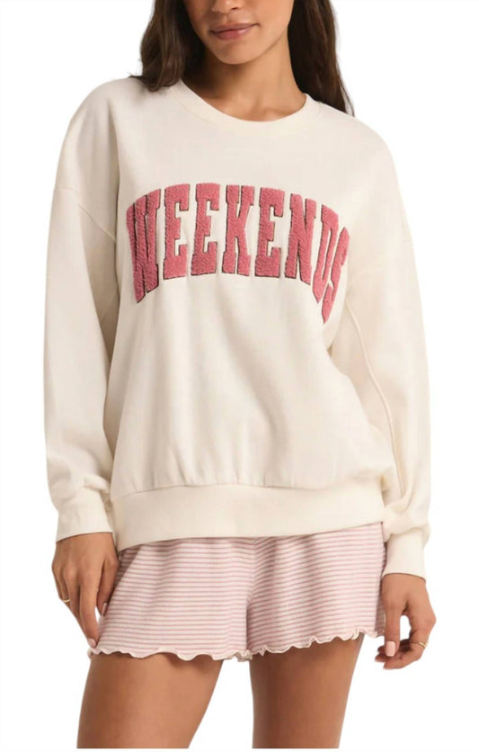 Z Supply - OVERSIZED WEEKENDS SWEATSHIRT