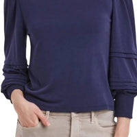Another Love - Anika Long Sleeve With Pleats Top