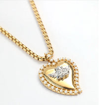 Boys Lie - Women's Pearl Heart Necklace