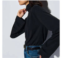 Nation Ltd - Neo Mock Neck Long Sleeve T-shirt